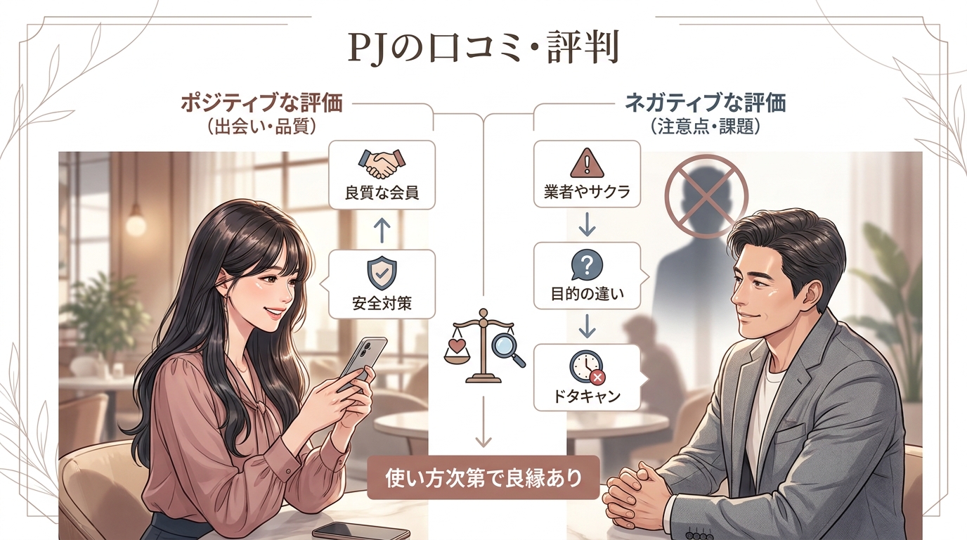 PJの口コミ・評判