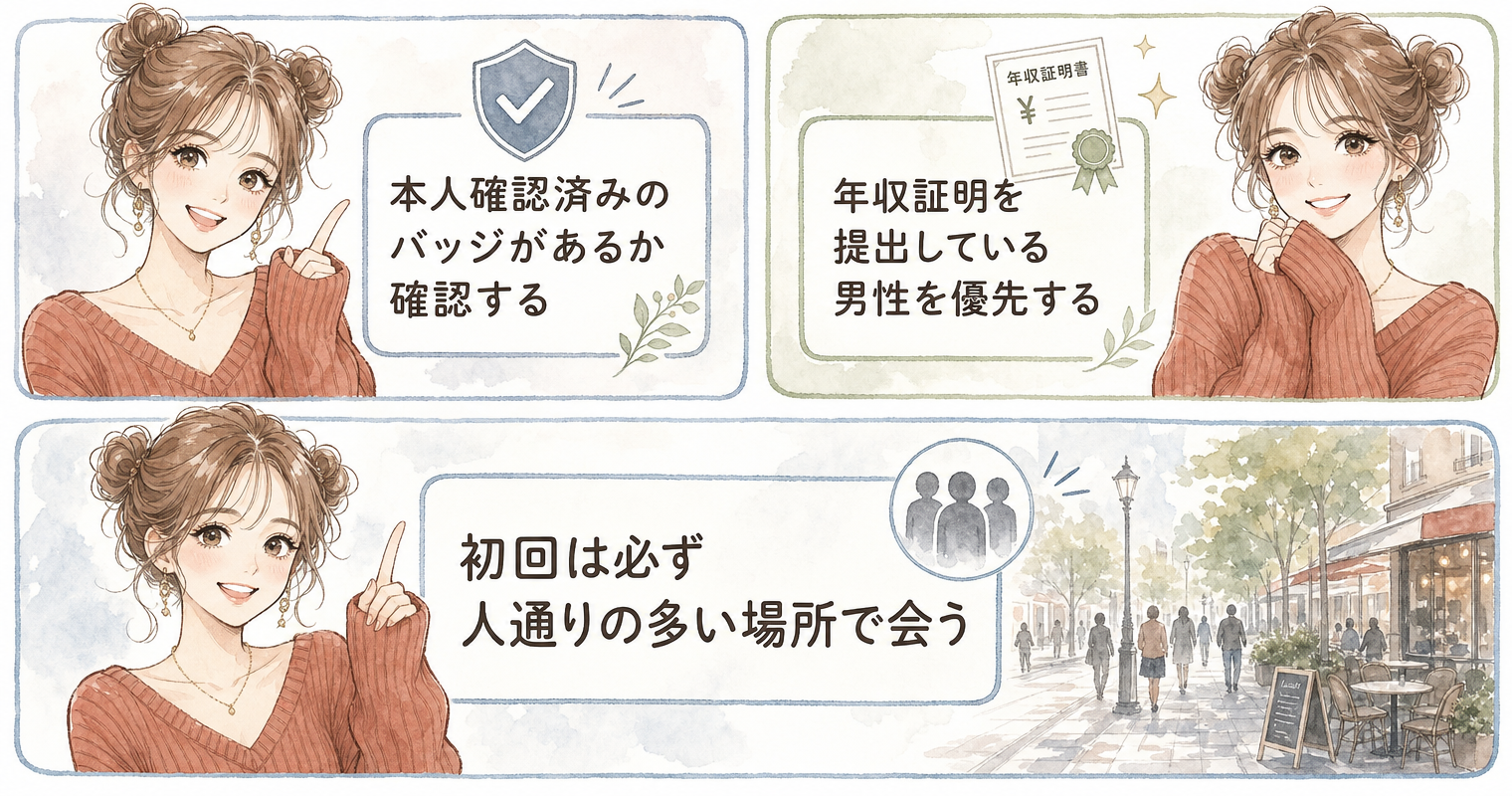 安全確認を徹底する